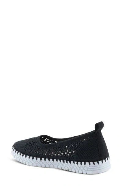 Patrizia By Spring Step Skyfall Flat In Black