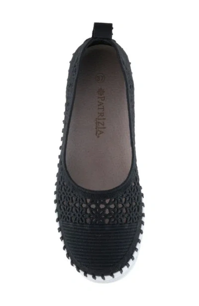 Patrizia By Spring Step Skyfall Flat In Black