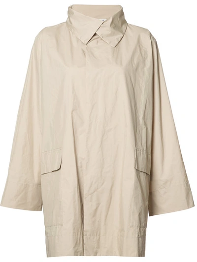 Issey Miyake Classic Short Raincoat