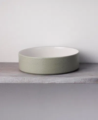 Noritake Colortex Stone Serving Bowl In Sage