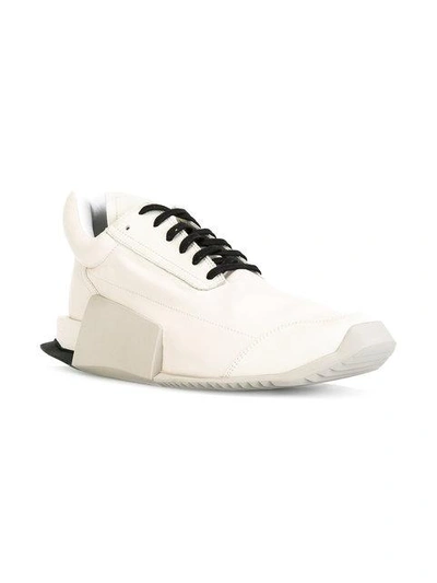 Shop Adidas Originals White Level Runner Sneakers