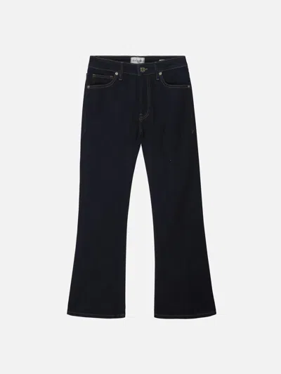 Frame Le Crop Mini Bootcut Jeans In Black