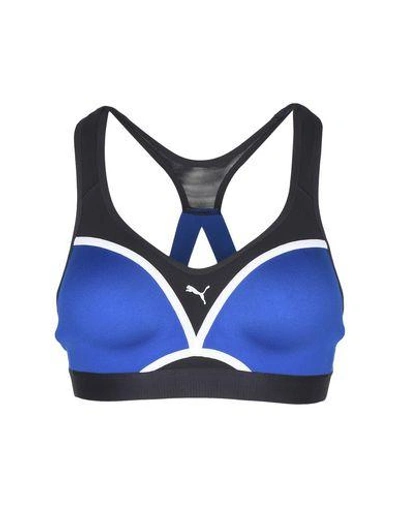 Shop Puma Sports Bras And Performance Tops In Blue