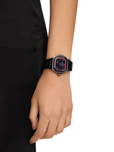 Off-white Shift Watch In Black