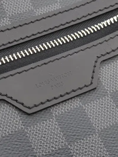 Pre-owned Louis Vuitton 2010s Michael Damier Graphite Backpack In 黑色