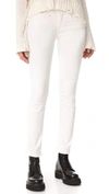 R13 Allison Distressed Skinny Jeans In Garret White