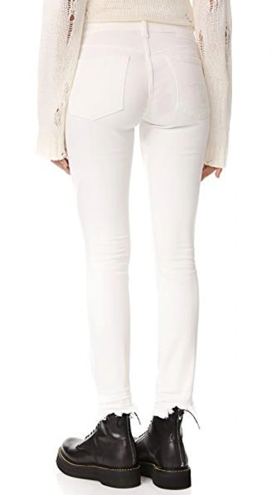 Shop R13 Alison Skinny Jeans In Garret White