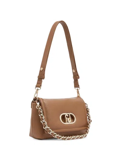 Liu •jo Medium Lapuffy Bag In Brown