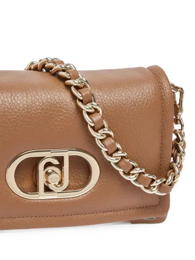 Liu •jo Medium Lapuffy Bag In Brown