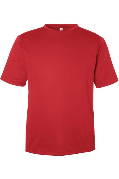 Team 365 Zone Performance Mesh T-shirt In Red