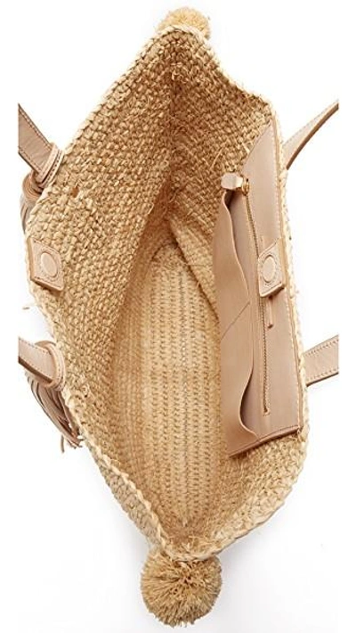 Shop Loeffler Randall Cruise Tote In Natural