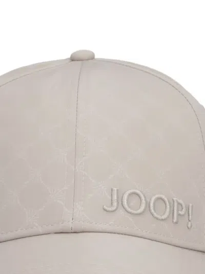 Joop Cornflower Cap Mario Baseball Cap In White
