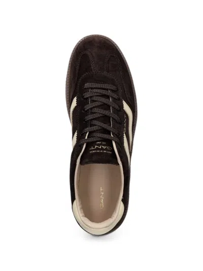 Gant Suede Platform Sneakers In Multi