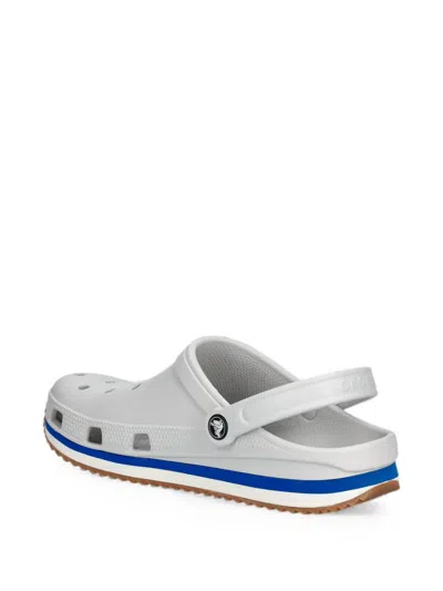 Crocs Runner Perforated-detail Slingback Mules In Multi