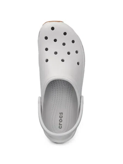Crocs Runner Perforated-detail Slingback Mules In Multi