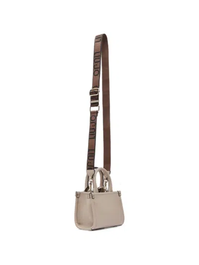 Liu •jo Mini Bag With Jacquard Shoulder Strap In Pattern