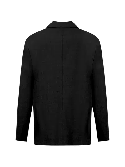Amaranto Single-breasted Notched-lapels Blazer In Multi