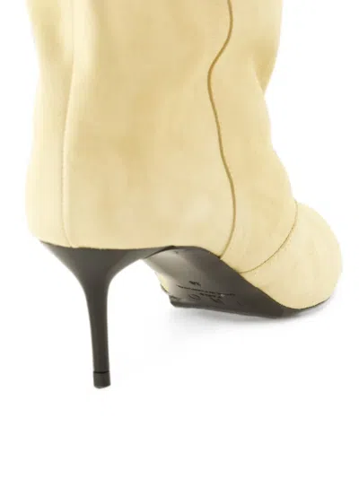 Iro Open-toe Suede Boots In Multi