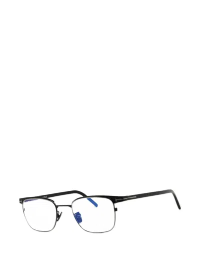 Tom Ford Rectangle-frame Glasses In Black