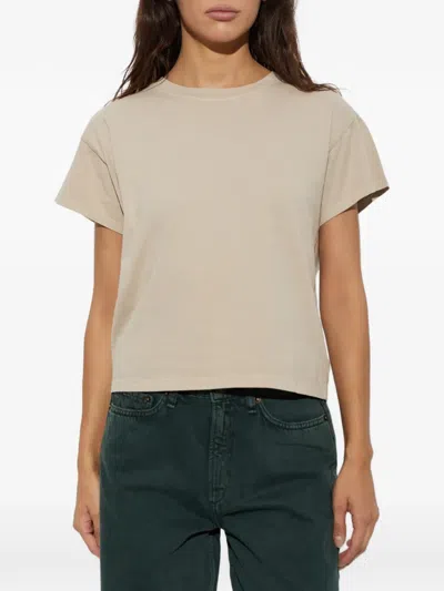 Rag & Bone Crew-neck T-shirt In Neutral