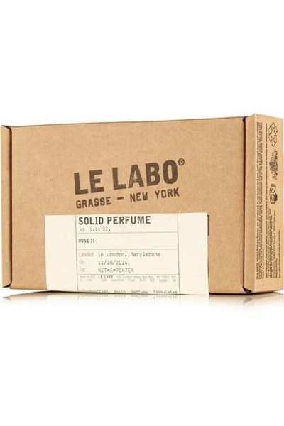 Shop Le Labo Rose 31 Solid Perfume, 4g