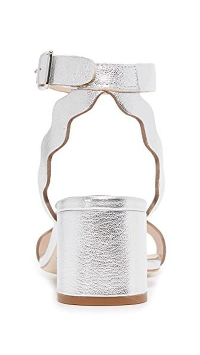 Shop Loeffler Randall Emi City Sandals In Silver