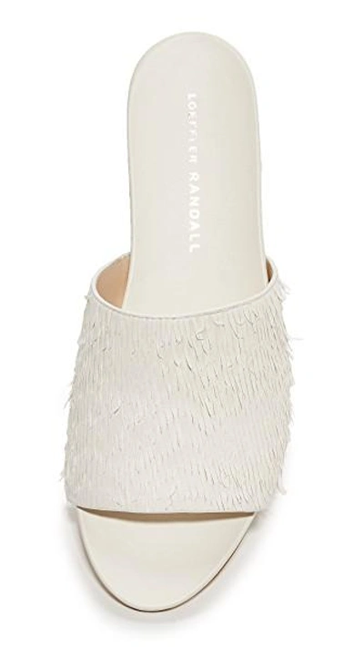 Shop Loeffler Randall Ava Sandals In Ivory