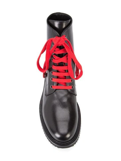 Shop Ann Demeulemeester Glace Boots - Black