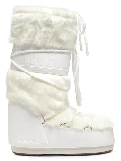 Moon Boot Lightweight Icon-style Winter Boot In White