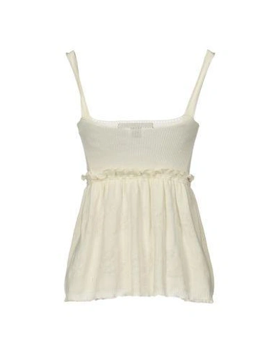 Shop Marc Jacobs Top In Ivory