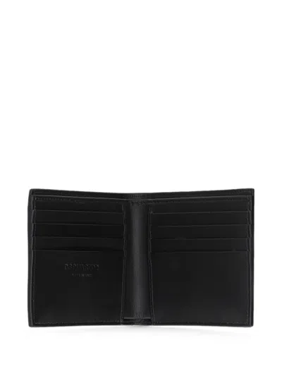 Dsquared2 Logo-debossed Wallet In Black