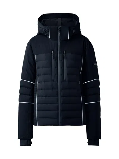 Mackage Men's Jasper Tech Ski Jacket In Black