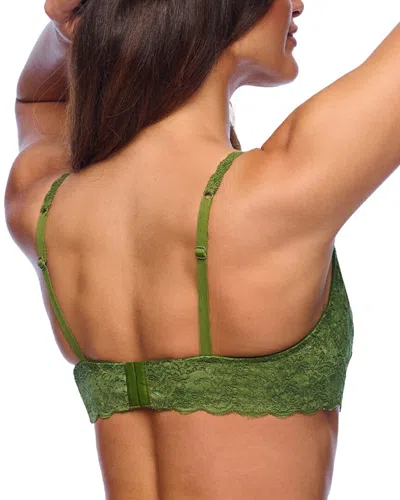 Cosabella Never Say Never Balconette Bra In Green