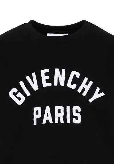 Givenchy Logo-print Short-sleeve T-shirt In Black