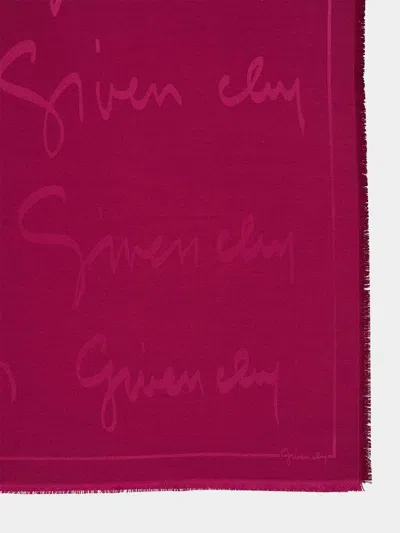 Givenchy Square Scarf In Pink