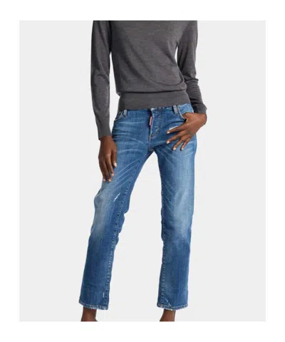 Dsquared2 Jenna Jeans In Blue