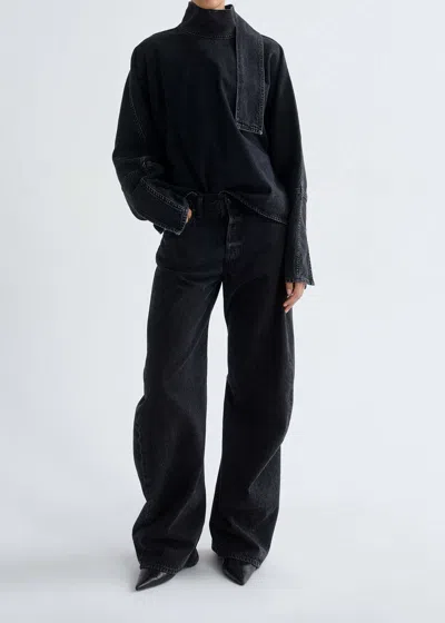 Agolde Multi-pocket Jeans In Black