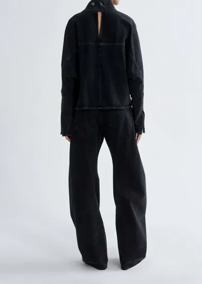 Agolde Multi-pocket Jeans In Black