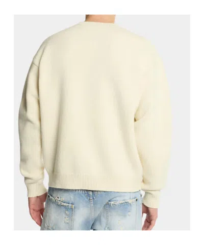 Dsquared2 Crew-neck Sweater In Metallic