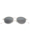 THOM BROWNE round sunglasses,THOMBROWN