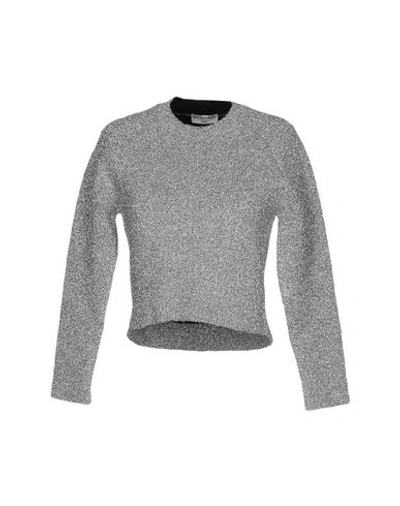 Shop Balenciaga Sweater In 银色