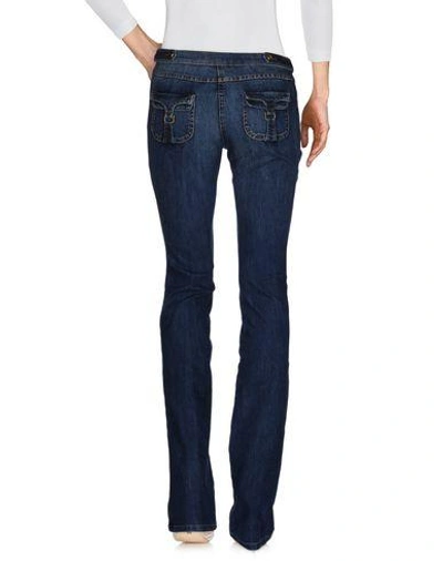 Shop Roberto Cavalli Denim Pants In Blue