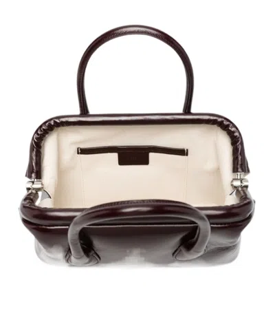 Osoi Double-handle Handbag In Purple