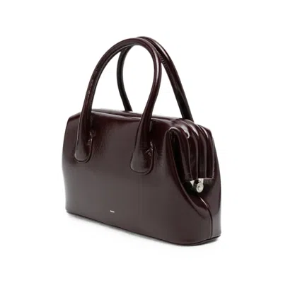 Osoi Double-handle Handbag In Purple