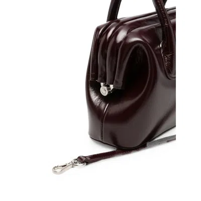 Osoi Double-handle Handbag In Purple