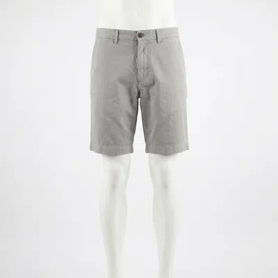 Faherty Movement Flex Linen-blend Short In Gray