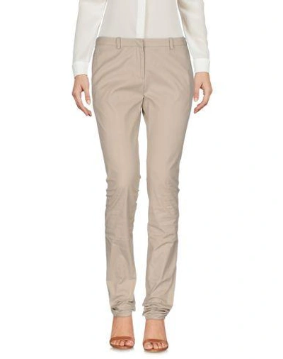 Shop Neil Barrett Casual Pants In Beige