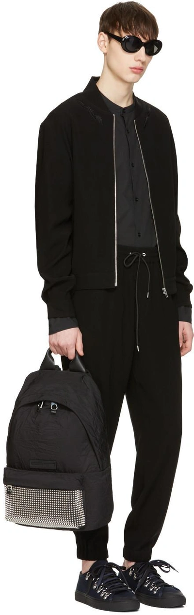 Shop Mcq By Alexander Mcqueen Black Classic Backpack