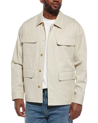 Frame Denim Light Multi-pocket Jacket In Neutral