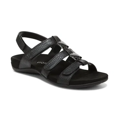 Vionic Amber Sandal In Black